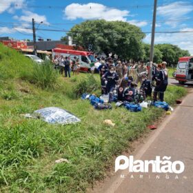 Morre no hospital segunda vítima de trágico acidente no Contorno Sul de Maringá Foto 22 Fotos de Morre no hospital segunda vítima de trágico acidente no Contorno Sul de Maringá