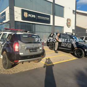 Fotos de Homem com sete mandados de prisão e investigado em vários homicídios em Maringá é preso com duas pistolas 