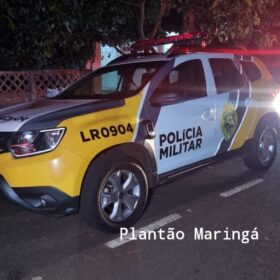 Fotos de Homem tenta agredir a esposa e acaba se cortando com uma faca em Maringá