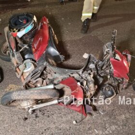 Motociclista avança sinal vermelho, bate em carro e é socorrido com ferimentos graves em Maringá Foto 6 Fotos de Motociclista avança sinal vermelho, bate em carro e é socorrido com ferimentos graves em Maringá