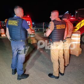 Fotos de Segurança fica ferido após ser atingido por um tiro acidental em Maringá