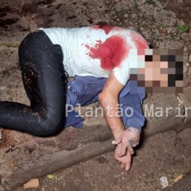 Fotos de Assaltante é intubado após ser baleado durante tentativa de assalto em Maringá