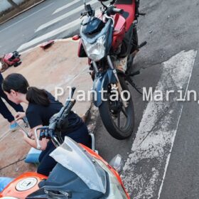 Câmera de segurança registra colisão entre duas motos em Sarandi Foto 4 Fotos de Câmera de segurança registra colisão entre duas motos em Sarandi