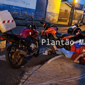 Câmera de segurança registra colisão entre duas motos em Sarandi Foto 6 Fotos de Câmera de segurança registra colisão entre duas motos em Sarandi