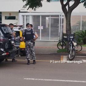 Denúncia de homens armados em condomínio no centro de Maringá mobiliza várias equipes da polícia militar Foto 3 Fotos de Denúncia de homens armados em condomínio no centro de Maringá mobiliza várias equipes da polícia militar