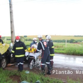 Homem é resgatado das ferragens após carro capotar entre Sarandi e Marialva Foto 15 Fotos de Homem é resgatado das ferragens após carro capotar entre Sarandi e Marialva