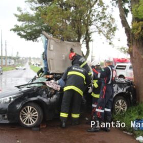 Homem é resgatado das ferragens após carro capotar entre Sarandi e Marialva Foto 16 Fotos de Homem é resgatado das ferragens após carro capotar entre Sarandi e Marialva