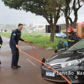 Homem é resgatado das ferragens após carro capotar entre Sarandi e Marialva Foto 19 Fotos de Homem é resgatado das ferragens após carro capotar entre Sarandi e Marialva