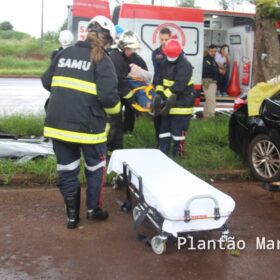 Homem é resgatado das ferragens após carro capotar entre Sarandi e Marialva Foto 7 Fotos de Homem é resgatado das ferragens após carro capotar entre Sarandi e Marialva