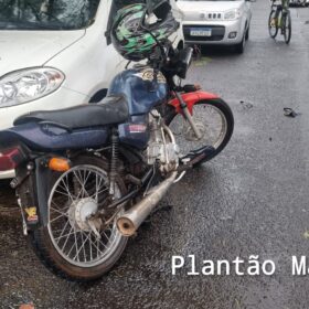 Motociclista avança preferencial e é atingido por carro em Maringá Foto 3 Fotos de Motociclista avança preferencial e é atingido por carro em Maringá
