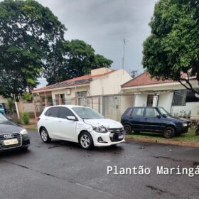 Motociclista avança preferencial e é atingido por carro em Maringá Foto 4 Fotos de Motociclista avança preferencial e é atingido por carro em Maringá
