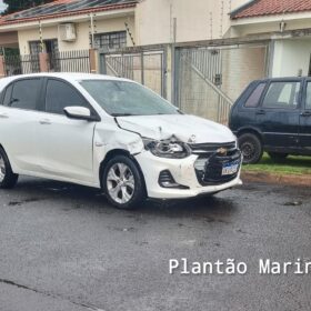 Motociclista avança preferencial e é atingido por carro em Maringá Foto 5 Fotos de Motociclista avança preferencial e é atingido por carro em Maringá