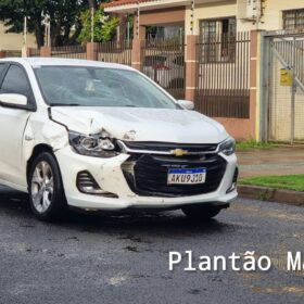 Motociclista avança preferencial e é atingido por carro em Maringá Foto 6 Fotos de Motociclista avança preferencial e é atingido por carro em Maringá