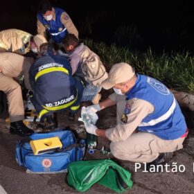 Motociclista é intubado após ser atingido por carro em Maringá Foto 5 Fotos de Motociclista é intubado após ser atingido por carro em Maringá