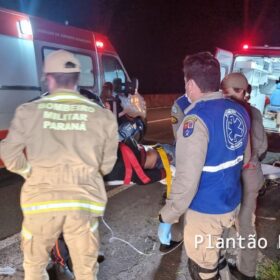 Motociclista é intubado após ser atingido por carro em Maringá Foto 7 Fotos de Motociclista é intubado após ser atingido por carro em Maringá