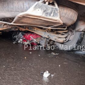 Motociclista morreu após acidente envolvendo quatro veículos na BR-376 em Marialva Foto 3 Fotos de Motociclista morreu após acidente envolvendo quatro veículos na BR-376 em Marialva