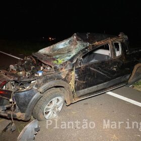 Identificado motorista que morreu esmagado por caminhão após ser ejetado de veículo na PR-323 Foto 10 Fotos de Identificado motorista que morreu esmagado por caminhão após ser ejetado de veículo na PR-323