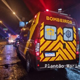 Buraco em avenida provoca queda de motociclistas em Maringá; uma das vítimas foi socorrida com ferimentos graves Foto 13 Fotos de Buraco em avenida provoca queda de motociclistas em Maringá; uma das vítimas foi socorrida com ferimentos graves