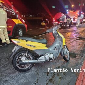 Buraco em avenida provoca queda de motociclistas em Maringá; uma das vítimas foi socorrida com ferimentos graves Foto 5 Fotos de Buraco em avenida provoca queda de motociclistas em Maringá; uma das vítimas foi socorrida com ferimentos graves
