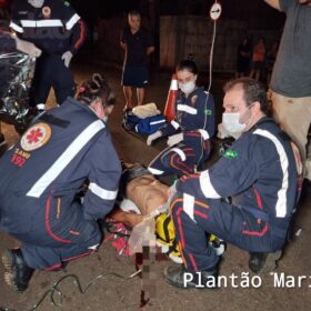 Ciclista sofre traumatismo cranioencefálico após atropelar pedestre em Maringá Foto 1 Fotos de Ciclista sofre traumatismo cranioencefálico após atropelar pedestre em Maringá