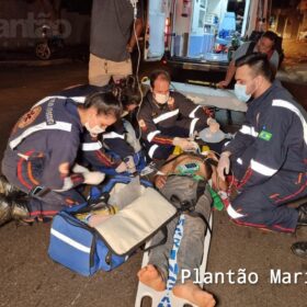 Ciclista sofre traumatismo cranioencefálico após atropelar pedestre em Maringá Foto 3 Fotos de Ciclista sofre traumatismo cranioencefálico após atropelar pedestre em Maringá