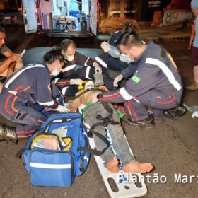 Ciclista sofre traumatismo cranioencefálico após atropelar pedestre em Maringá Foto 5 Fotos de Ciclista sofre traumatismo cranioencefálico após atropelar pedestre em Maringá