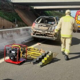 Cinco pessoas ficaram feridas após grave acidente no Contorno Norte em Maringá Foto 3 Fotos de Cinco pessoas ficaram feridas após grave acidente no Contorno Norte em Maringá