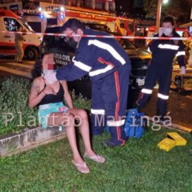 Homem com drogas dentro do carro causa grave acidente durante fuga da GCM e deixa duas crianças feridas em Maringá Foto 11 Fotos de Homem com drogas dentro do carro causa grave acidente durante fuga da GCM e deixa duas crianças feridas em Maringá