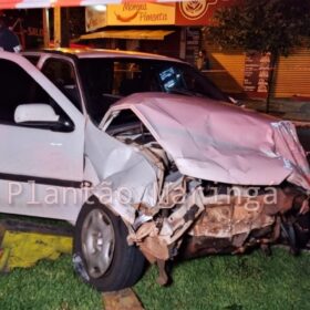 Homem com drogas dentro do carro causa grave acidente durante fuga da GCM e deixa duas crianças feridas em Maringá Foto 5 Fotos de Homem com drogas dentro do carro causa grave acidente durante fuga da GCM e deixa duas crianças feridas em Maringá