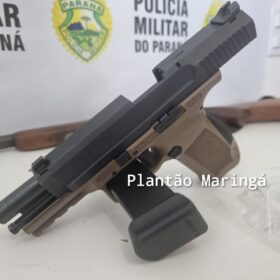 Homem com três mandados de prisão em aberto e já condenado a 24 anos de cadeia é preso com drogas e armas em Maringá Foto 5 Fotos de Homem com três mandados de prisão em aberto e já condenado a 24 anos de cadeia é preso com drogas e armas em Maringá