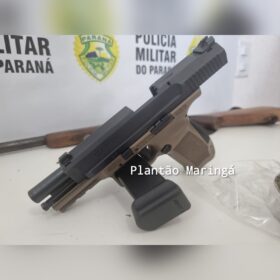 Homem com três mandados de prisão em aberto e já condenado a 24 anos de cadeia é preso com drogas e armas em Maringá Foto 10 Fotos de Homem com três mandados de prisão em aberto e já condenado a 24 anos de cadeia é preso com drogas e armas em Maringá