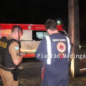 Homem é socorrido após ser esfaqueado em Maringá Foto 8 Fotos de Homem é socorrido após ser esfaqueado em Maringá