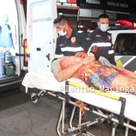 Homem é socorrido após ser esfaqueado em Maringá Foto 10 Fotos de Homem é socorrido após ser esfaqueado em Maringá
