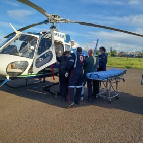 Homem é socorrido de helicóptero após ser atingido por 10 golpes de faca Foto 9 Fotos de Homem é socorrido de helicóptero após ser atingido por 10 golpes de faca