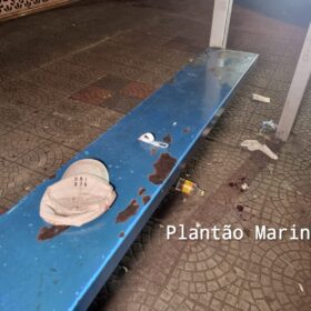 Homem é socorrido em estado gravíssimo após ser esfaqueado em Maringá Foto 4 Fotos de Homem é socorrido em estado gravíssimo após ser esfaqueado em Maringá