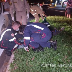 Idoso de 71 anos é socorrido com ferimentos graves após ser atropelado em Maringá Foto 2 Fotos de Idoso de 71 anos é socorrido com ferimentos graves após ser atropelado em Maringá