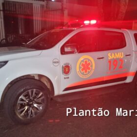 Jovem é socorrido com ferimentos graves após ser esfaqueado em Maringá, e namorada aponta ex dela como suspeito Foto 2 Fotos de Jovem é socorrido com ferimentos graves após ser esfaqueado em Maringá, e namorada aponta ex dela como suspeito
