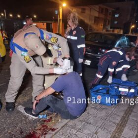 Motoboy é baleado no rosto e tem moto roubada em Maringá Foto 21 Fotos de Motoboy é baleado no rosto e tem moto roubada em Maringá