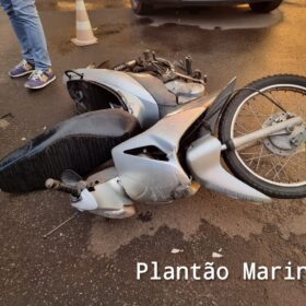 Motociclista é intubado após gravíssimo acidente em Maringá Foto 2 Fotos de Motociclista é intubado após gravíssimo acidente em Maringá