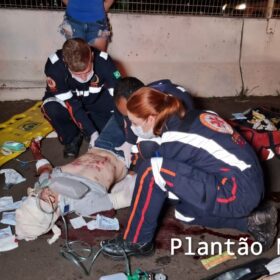Motociclista sofre ferimentos graves após bater em carro capotado na rodovia PR-323 em Paiçandu Foto 13 Fotos de Motociclista sofre ferimentos graves após bater em carro capotado na rodovia PR-323 em Paiçandu