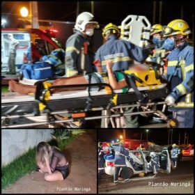 Mulher embriagada invade contramão e bate contra carro onde estava uma família em Sarandi; duas crianças de 8 e 5 anos ficaram feridas Foto 2 Fotos de Mulher embriagada invade contramão e bate contra carro onde estava uma família em Sarandi; duas crianças de 8 e 5 anos ficaram feridas