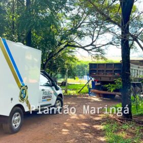 PM é acionada após feto ser encontrado na subestação da Sanepar em Maringá Foto 2 Fotos de PM é acionada após feto ser encontrado na subestação da Sanepar em Maringá