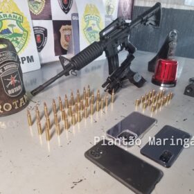 Polícia apreende fuzil e pistola com integrantes do grupo piratas do asfalto em Maringá Foto 4 Fotos de Polícia apreende fuzil e pistola com integrantes do grupo piratas do asfalto em Maringá