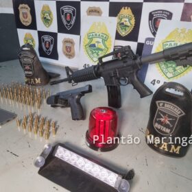 Polícia apreende fuzil e pistola com integrantes do grupo piratas do asfalto em Maringá Foto 7 Fotos de Polícia apreende fuzil e pistola com integrantes do grupo piratas do asfalto em Maringá