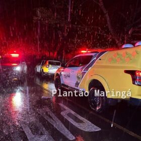 Assaltante é baleado e apreendido com outros cinco após perseguição policial em Maringá Foto 3 Fotos de Assaltante é baleado e apreendido com outros cinco após perseguição policial em Maringá