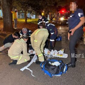 Câmera registra idoso sendo atropelado em Maringá Foto 1 Fotos de Câmera registra idoso sendo atropelado em Maringá
