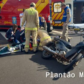 Carro avança preferencial e deixa mulher em estado gravíssimo em Maringá Foto 2 Fotos de Carro avança preferencial e deixa mulher em estado gravíssimo em Maringá