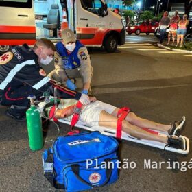 Casal sofre ferimentos graves após ser atropelado em Maringá Foto 2 Fotos de Casal sofre ferimentos graves após ser atropelado em Maringá