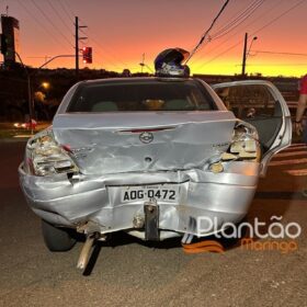 Duas pessoas ficaram feridas após colisão traseira em Maringá Foto 4 Fotos de Duas pessoas ficaram feridas após colisão traseira em Maringá