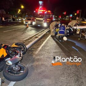 Motociclista de 31 anos é intubado após colisão com outra moto em Maringá Foto 5 Fotos de Motociclista de 31 anos é intubado após colisão com outra moto em Maringá